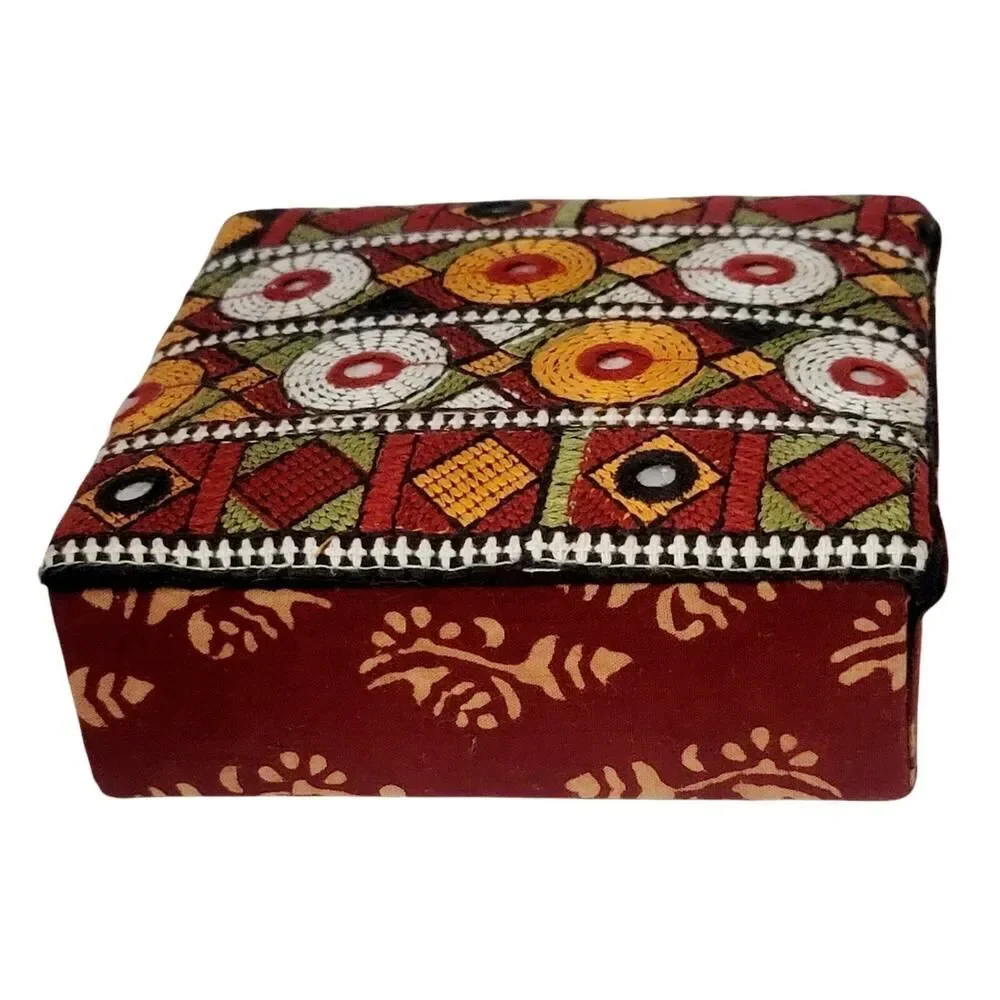 Handmade keepsake bohemian lined